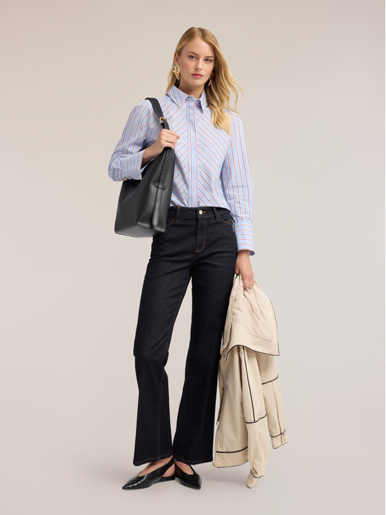 Motivi Motivi Jeans P464Q004957N034 Blu Flare Fit