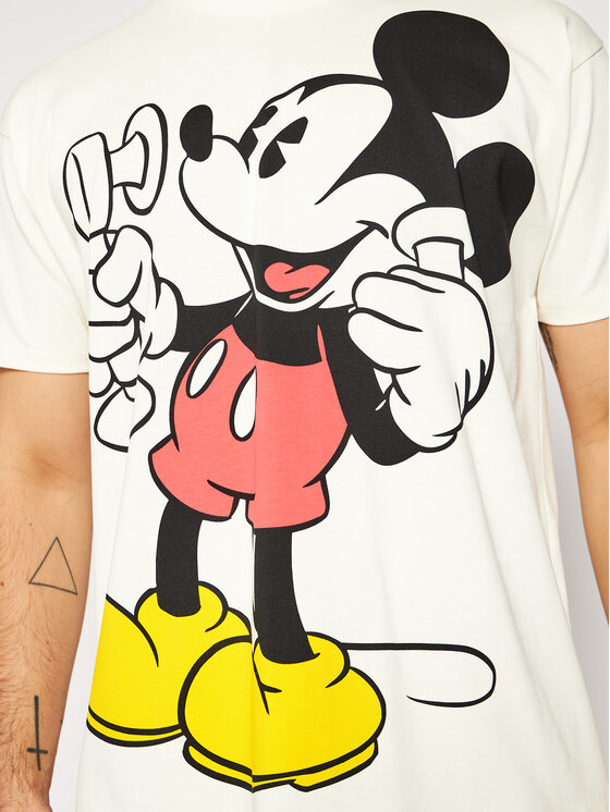 Levi's® Levi's® T-Shirt DISNEY Mickey & Friends A0612-0001 Weiß Regular Fit