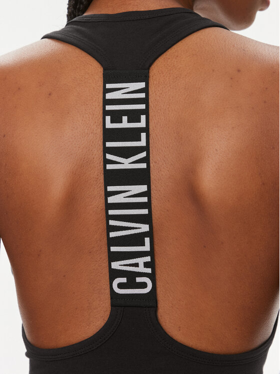 Calvin Klein Swimwear Calvin Klein Swimwear Marškinėliai KW0KW02481 Juoda Slim Fit