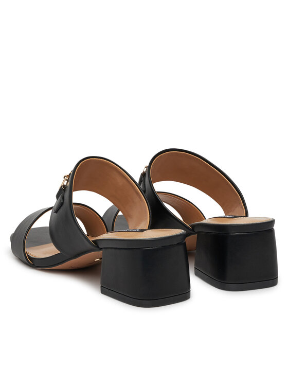 Nine West Nine West Şlapi 2560-01 Negru