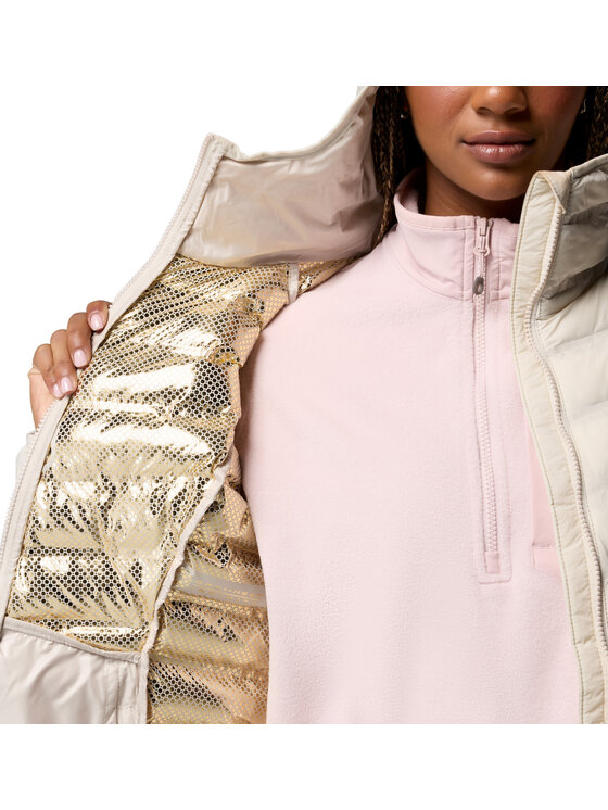 Columbia Columbia Kurtka puchowa 217138 Beżowy Regular Fit