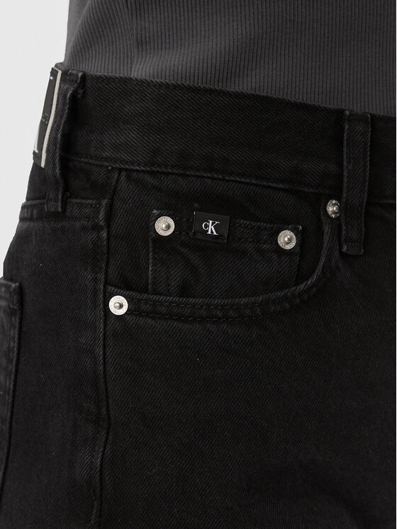 Calvin Klein Jeans Calvin Klein Jeans Džinsai J20J221243 Juoda Straight Fit