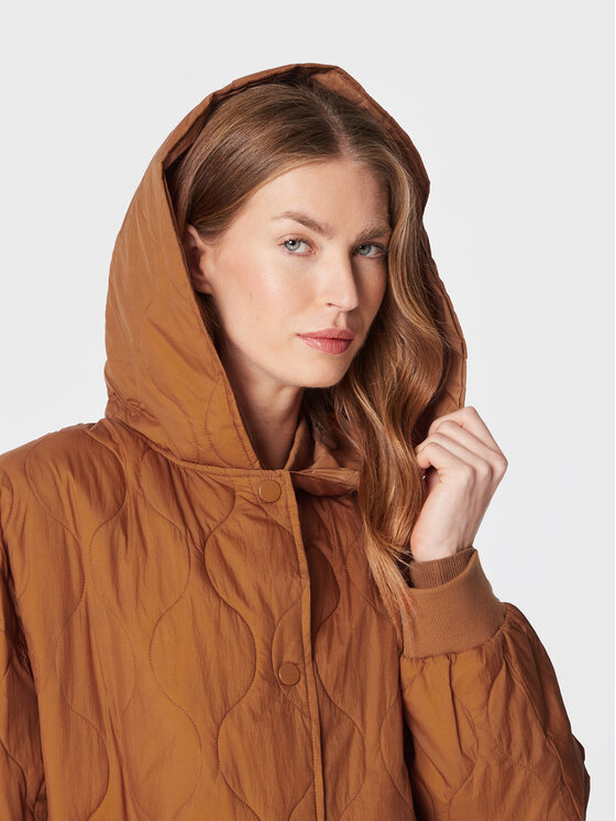 United Colors Of Benetton United Colors Of Benetton Демісезонна куртка 25WUDN00T Коричневий Oversize