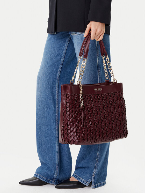 Nine West Nine West Torebka CEO-DAKOTA-II-LDA8007 Bordowy