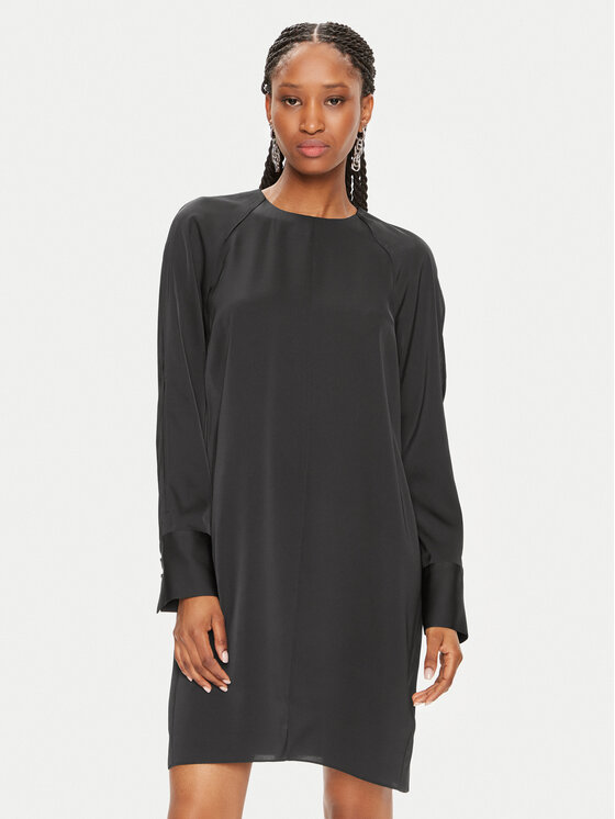 Calvin Klein Calvin Klein Rochie de zi K20K207160 Negru Regular Fit