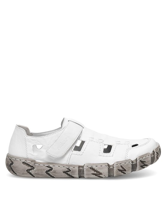 Rieker Rieker Halbschuhe L0362-80 Weiß