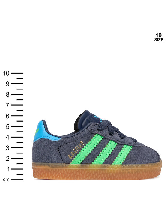 adidas adidas Sneakersy Gazelle Comfort Closure Elastic Laces IH6476 Granatowy
