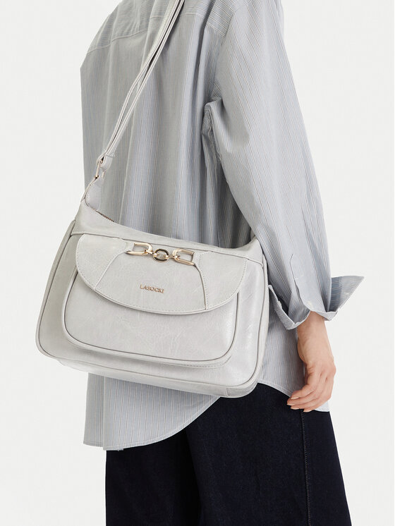 Lasocki Lasocki Ročna torba CEO-LSK-L-016-09 Siva