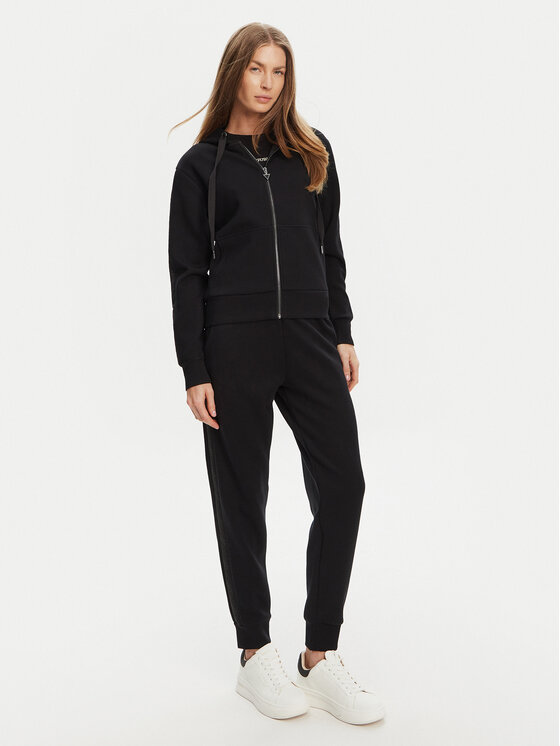 Guess Guess Bluza W5YQ05 KBYE2 Czarny Regular Fit