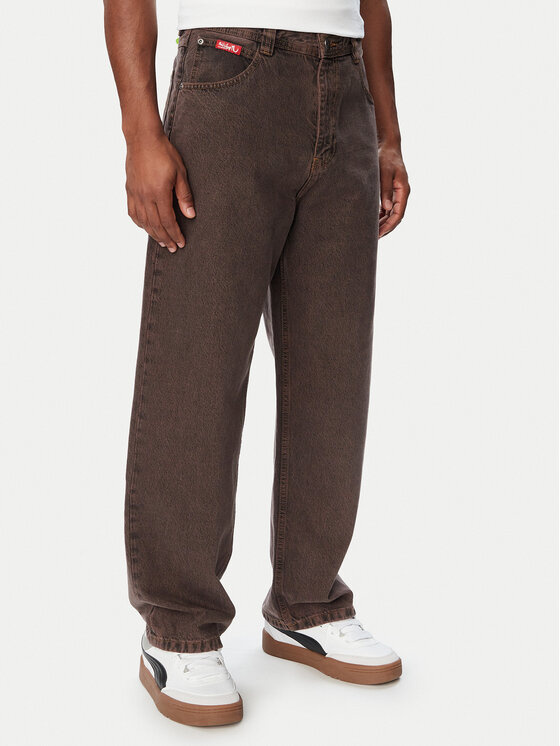 Quiksilver Džinsi YG Baggy EQYDP03510 Tumši brūna Baggy Fit