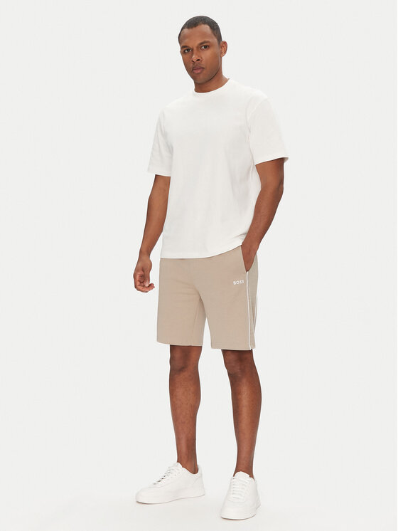 BOSS BOSS Športne kratke hlače Tracksuit Short 50540752 Bež Regular Fit