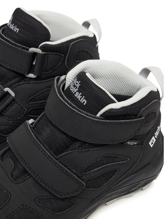 Jack Wolfskin Jack Wolfskin Παπούτσια πεζοπορίας Woodland 2 Texapore Mid Vc A64865 Μαύρο