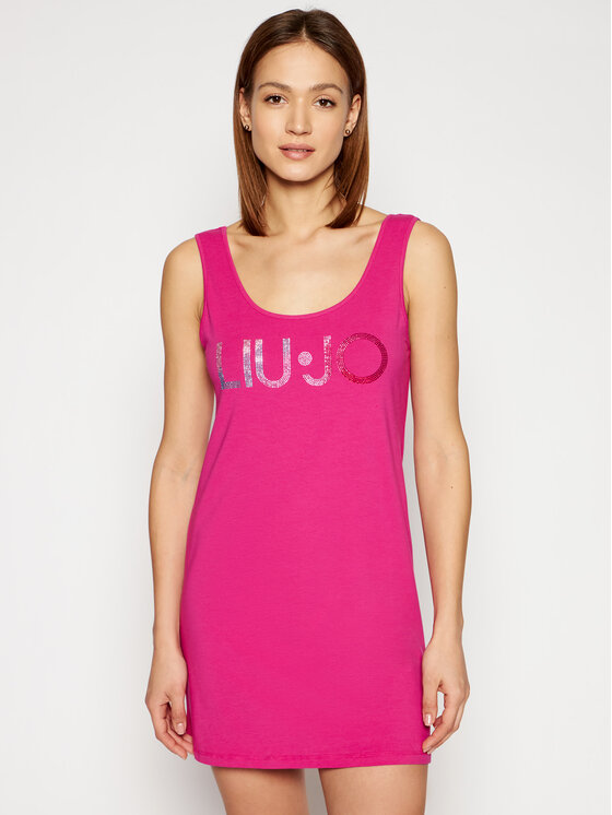 Liu Jo Beachwear Vasarinė suknelė VA1060 J5003 Rožinė Regular Fit