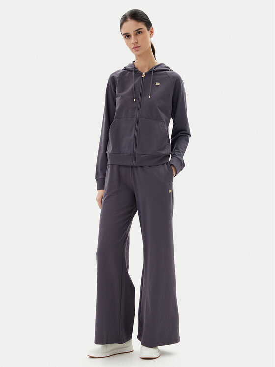 EA7 Emporio Armani EA7 Emporio Armani Spodnji del trenirke 7W000083 AF13135 U8115 Siva Wide Leg