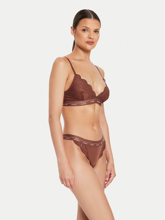 Guess Guess Bralette krūšturis O4YC00 PZ01C Brūns