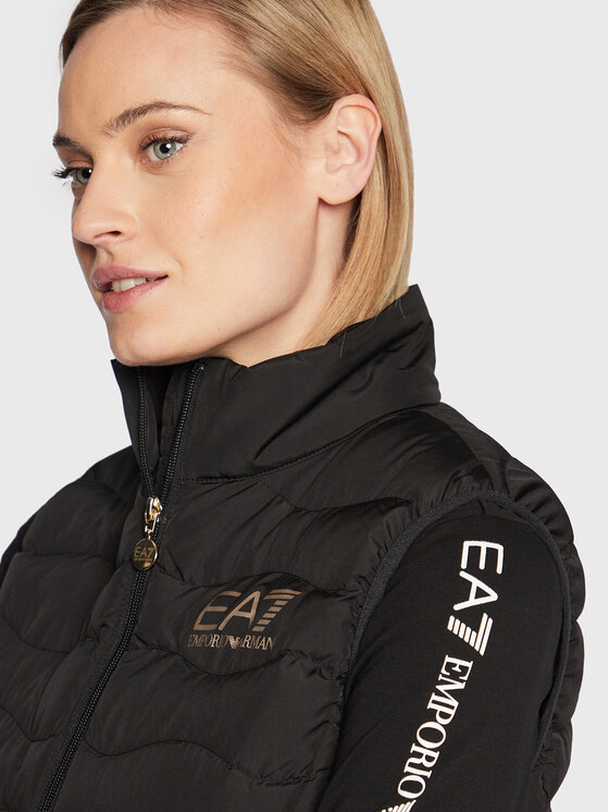 EA7 Emporio Armani EA7 Emporio Armani Bezrękawnik 8NTQ08 TNF8Z 0200 Czarny Regular Fit
