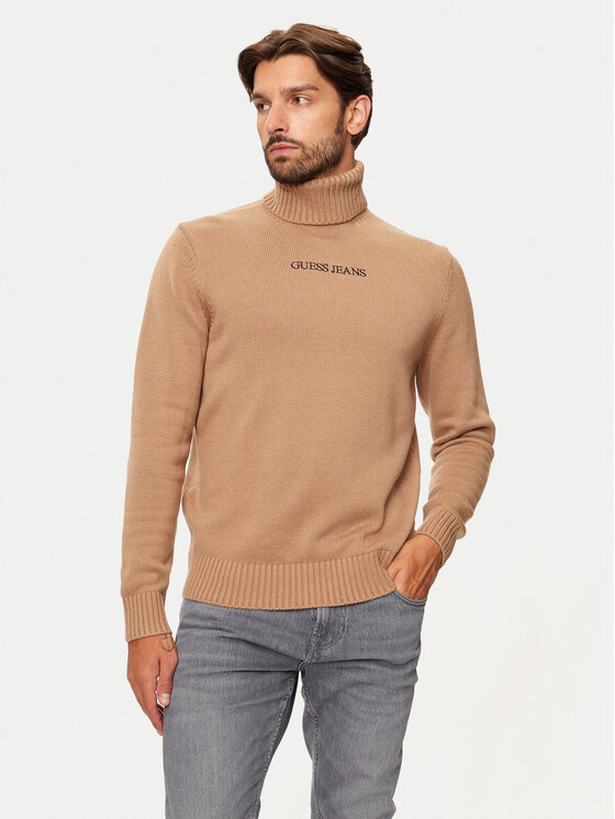 Guess Rolák M4BR35 Z3HN2 Béžová Regular Fit