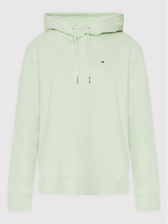 Tommy Hilfiger Tommy Hilfiger Bluza WW0WW32206 Zielony Regular Fit