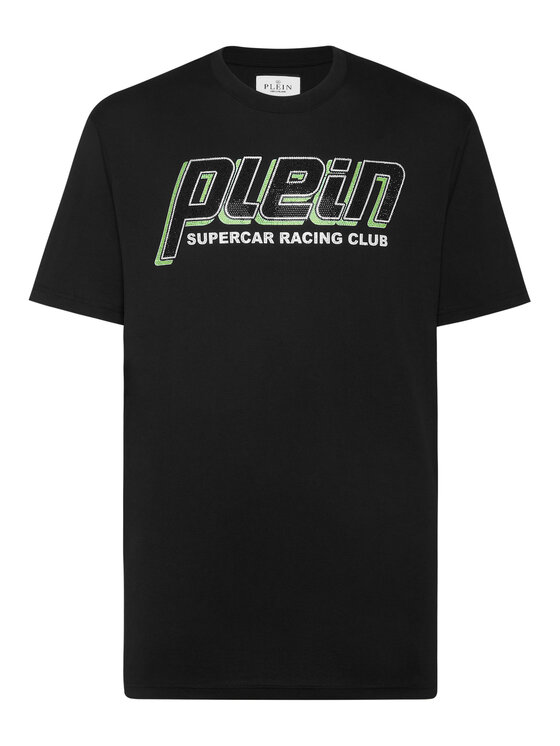 PHILIPP PLEIN PHILIPP PLEIN Tričko 21659 Čierna Regular Fit