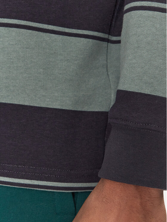 Puma Puma Bluza Class Striped 684647 Zielony Regular Fit