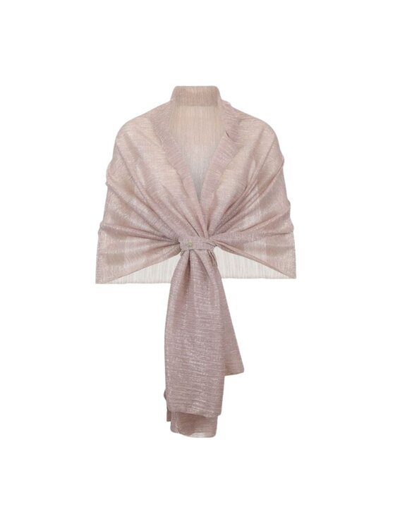 Rinascimento Rinascimento Μαντήλι Stola donna con nodo Ροζ