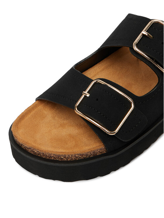 DeeZee DeeZee Klapki CEO-LB-P2181 Czarny