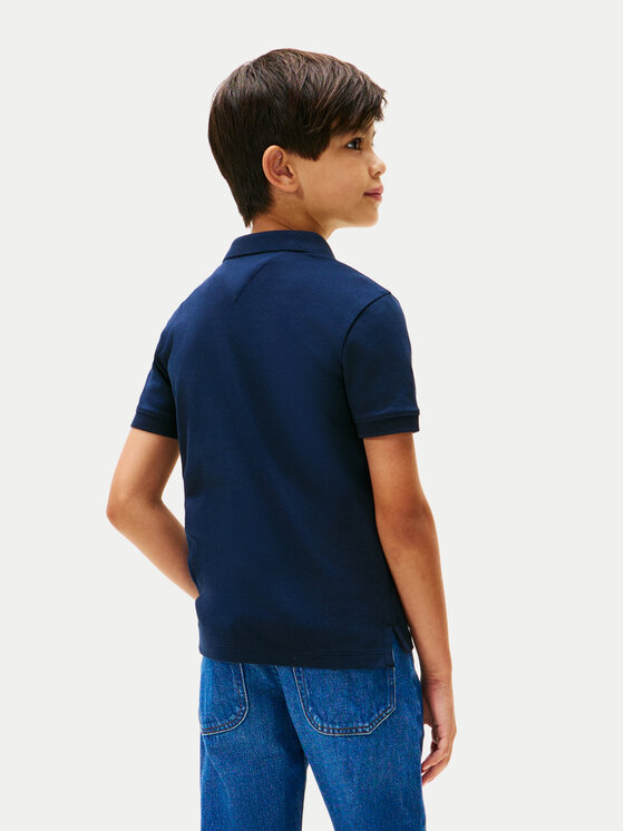 Tommy Hilfiger Tommy Hilfiger Polokošeľa Essential KB0KB10007 Tmavomodrá Regular Fit