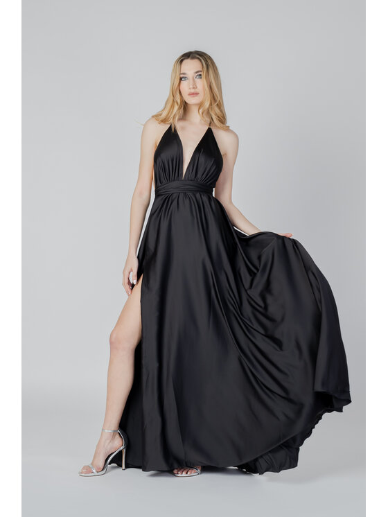 Sol Wears Women Sol Wears Women Sukienka wieczorowa DIANA LUNGO Czarny To Fit
