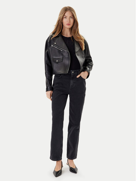 Liu Jo Liu Jo Jeansy UF5019 D4927 87456 Czarny Straight Fit