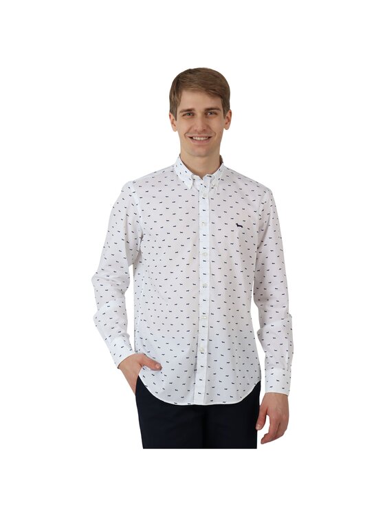 Harmont & Blaine Harmont & Blaine Camicia CRN001S06912M Bianco Regular Fit