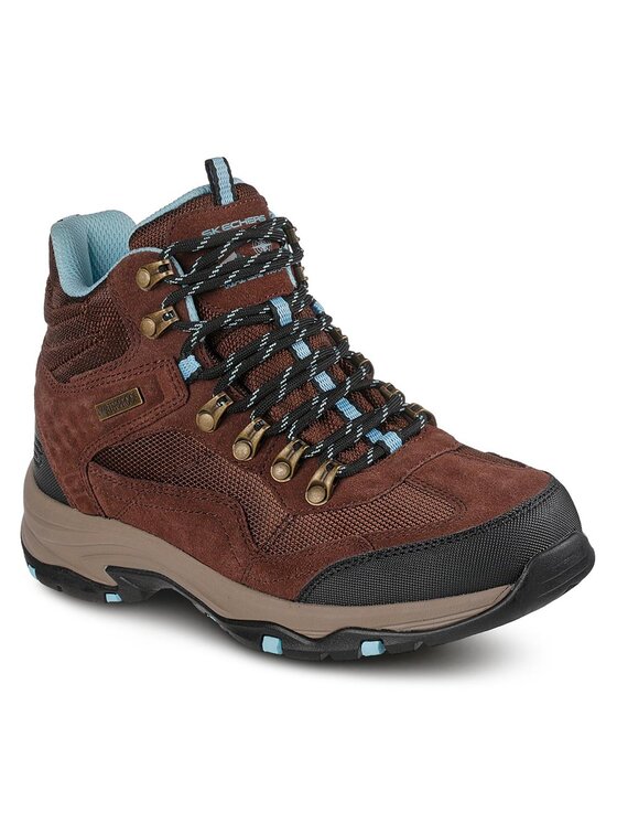 Skechers Skechers Туристически oбувки Trego Base Camp 167008/CHOC Кафяв
