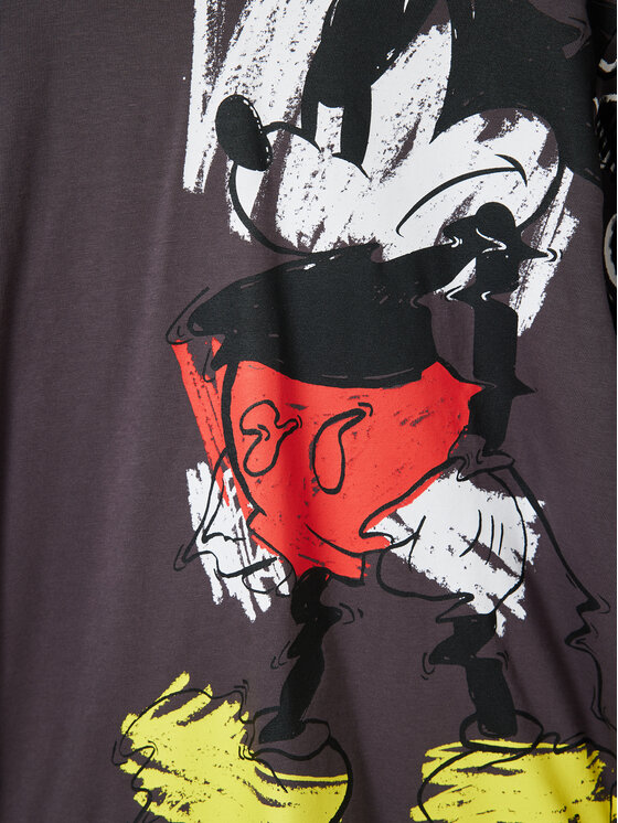 Desigual Desigual Суитшърт 23WBTK04 Сив Regular Fit