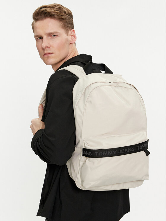 Tommy Jeans Tommy Jeans Σακίδιο Tjm Essential Dome Backpack AM0AM11175 Μπεζ