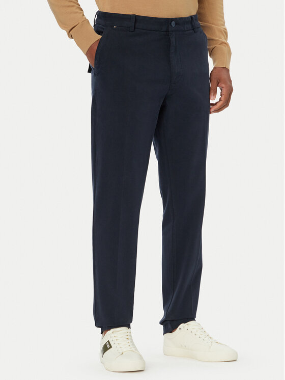 BOSS BOSS Чино панталони H-Kane1 50543304 Тъмносин Modern Fit