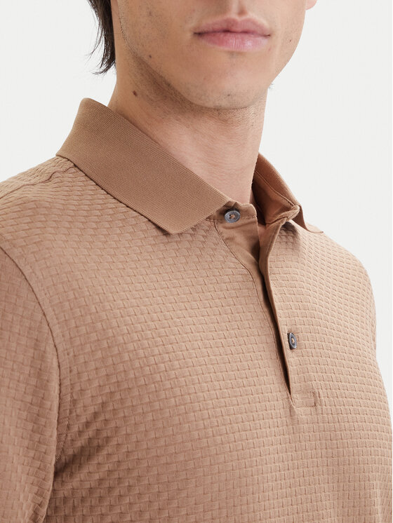 Bugatti Bugatti Polo 8150-75104C Μπεζ Regular Fit