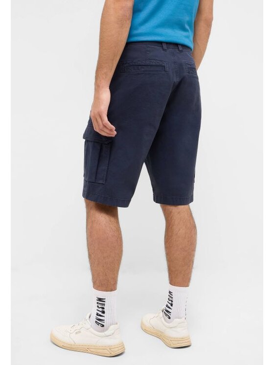 Mustang Mustang Pantaloncini di tessuto Houston Cargo Shorts Viola Loose Fit