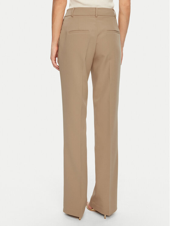 Guess Guess Hlače iz tkanine W4YB30 WFWX2 Rjava Regular Fit