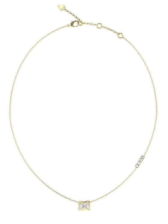 Guess Guess Naszyjnik JUBN05252JW-YG Złoty