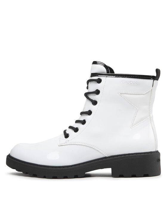 Geox Geox Žygio batai J Casey G. G J9420G 000HH C0404 D Balta