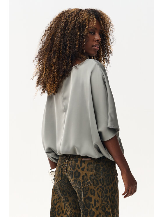 blue shadow blue shadow Bluzka Royal. Khaki Regular Fit