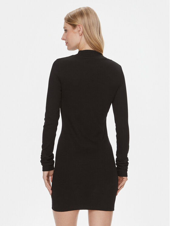 Calvin Klein Jeans Calvin Klein Jeans Rochie de zi J20J222918 Negru Slim Fit