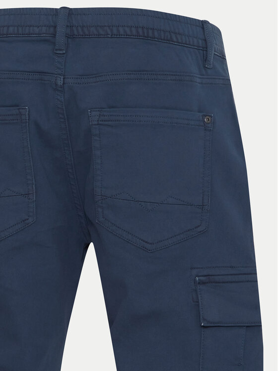 Blend Blend Šortky z materiálu 20716437 Tmavomodrá Regular Fit