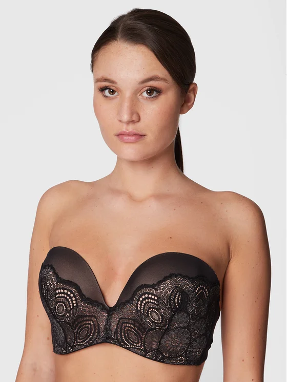 Wonderbra Stütz-BH WB000BHO Schwarz