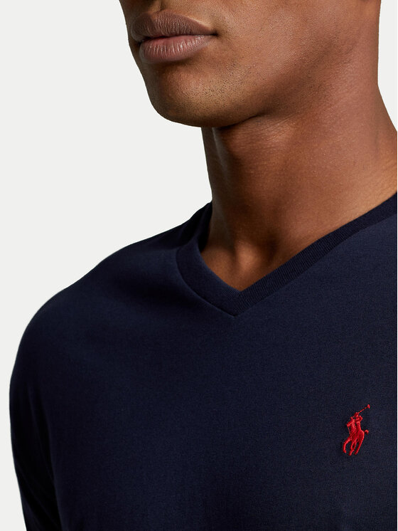 Polo Ralph Lauren Polo Ralph Lauren T-Shirt 710708261 Granatowy Classic Fit