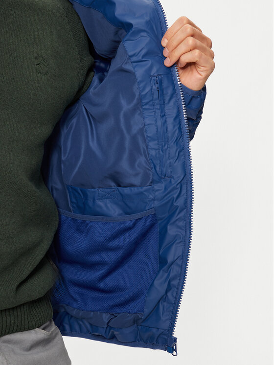 INDICODE INDICODE Zimní bunda Bolonzo 15-866 Tmavomodrá Regular Fit