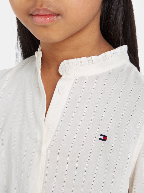 Tommy Hilfiger Tommy Hilfiger Πουκάμισο KG0KG07620 Λευκό Regular Fit
