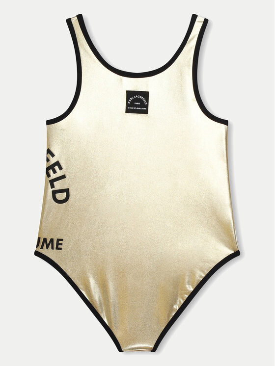 Karl Lagerfeld Kids Karl Lagerfeld Kids Бански костюм Z30059 S Жълт