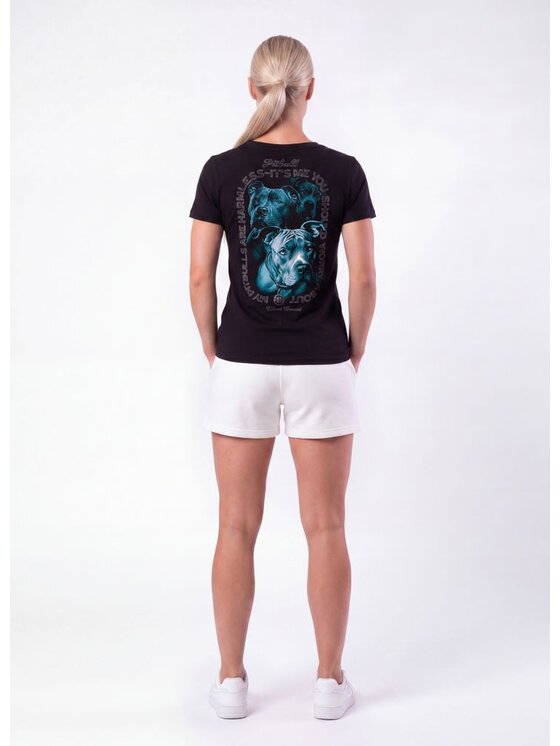 PITBULL PITBULL T-Shirt PROTECTOR Czarny Regular Fit