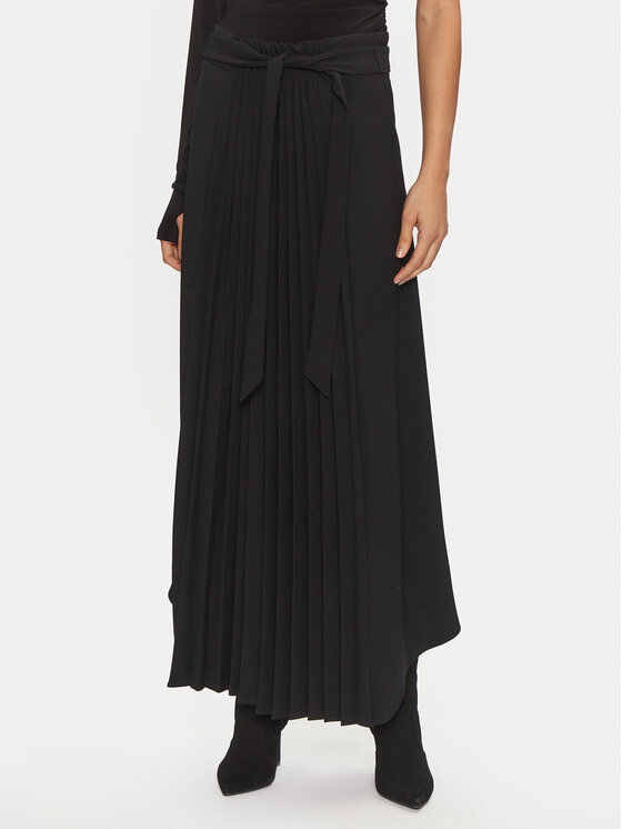 Joseph Ribkoff Joseph Ribkoff Fustă plisată 243117 Negru Regular Fit
