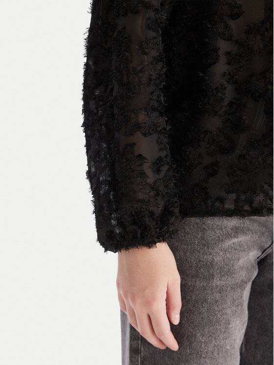 ONLY ONLY Blúzka Korsa 15360837 Čierna Oversize